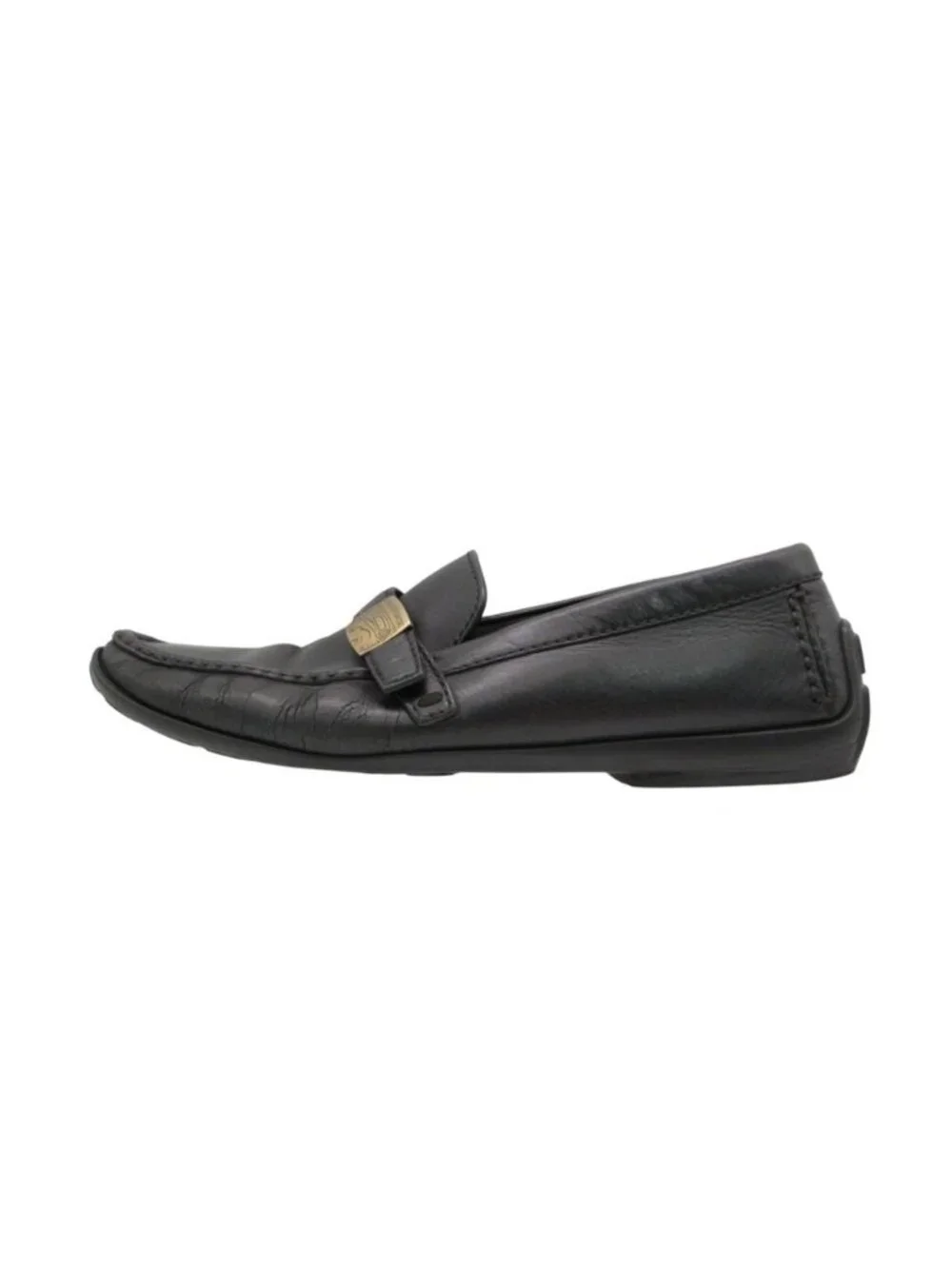 Louis Vuitton Loafers Classic Monte Carlo Driving Shoes Leather Slip-on